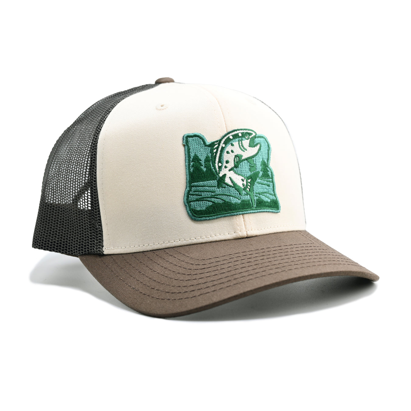 Salmon Trucker Hat | Patchmarks Oregon State Parks
