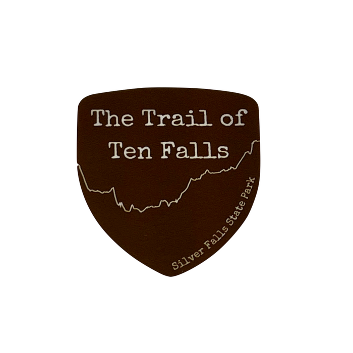 Trail of 10 Falls 2" Sticker | Patchmarks Oregon State Parks