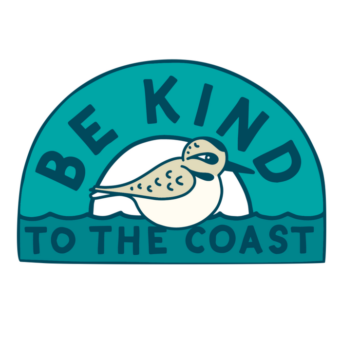 Be Kind to the Coast 3.5" Sticker