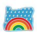 Oregon Rainbow - 3.5" Vinyl Sticker | Patchmarks Oregon State Parks