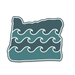 Water Ways - 3.5" Vinyl Sticker | Patchmarks Oregon State Parks