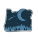 Dark Sky - 3.5" Vinyl Sticker | Patchmarks Oregon State Parks