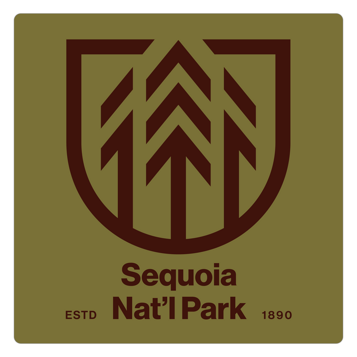 Sequoia National Park Sticker | Patchmarks Oregon State Parks
