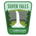 Silver Falls  4" Stickers | Patchmarks Oregon State Parks
