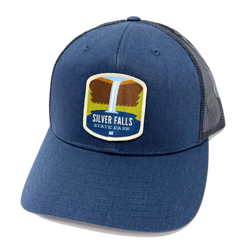 Silver Falls Classic Trucker Hat | Patchmarks Oregon State Parks