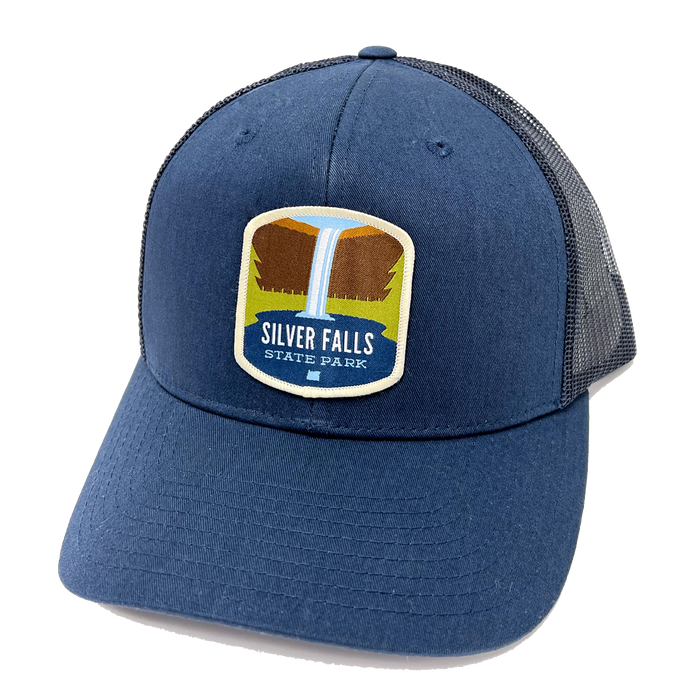 Silver Falls Classic Trucker Hat | Patchmarks Oregon State Parks