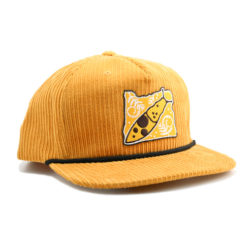 Banana Slug Cord Hat | Patchmarks Oregon State Parks
