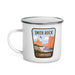 Smith Rock Enamel Mug, 12oz | Patchmarks Oregon State Parks