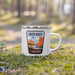 Smith Rock Enamel Mug, 12oz | Patchmarks Oregon State Parks