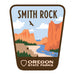 Smith Rock, 3.25” Weatherproof Sticker | Patchmarks Oregon State Parks