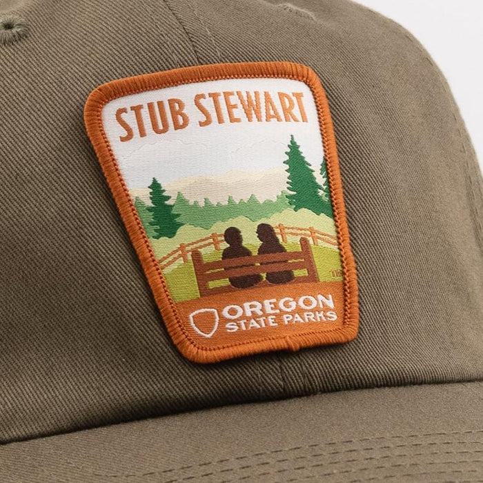 Stub Stewart Dad Hat | Patchmarks Oregon State Parks