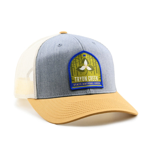 Tryon Creek Trillium Trucker Hat | Patchmarks Oregon State Parks