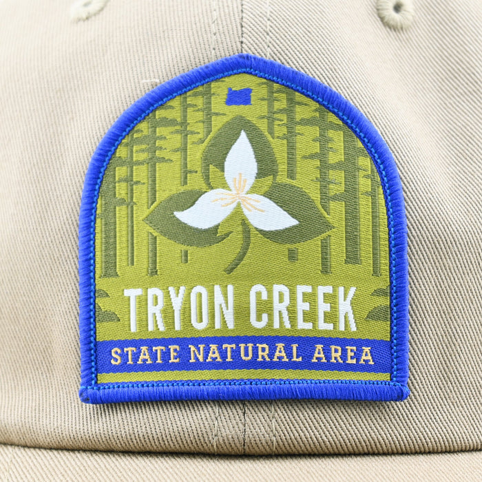 Tryon Creek Trillium Dad Hat | Patchmarks Oregon State Parks