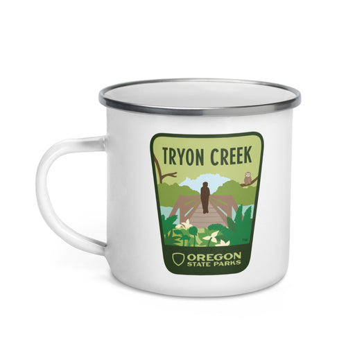 Tryon Creek Mug, 12oz | Patchmarks Oregon State Parks
