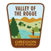 Valley of the Rogue, 3.25” Weatherproof Sticker | Patchmarks Oregon State Parks