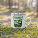 Vista House Enamel Mug, 12oz | Patchmarks Oregon State Parks
