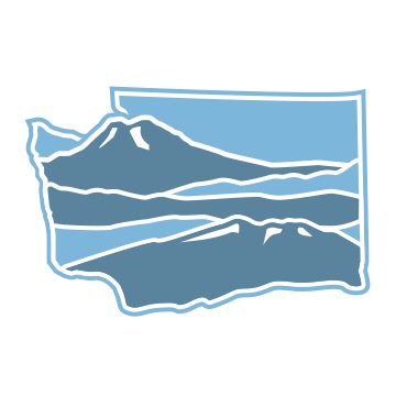 Cascades - 3.5" Vinyl Sticker | Patchmarks Oregon State Parks