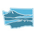 Cascades - 3.5" Vinyl Sticker | Patchmarks Oregon State Parks