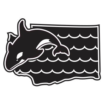 Orca - 3.5" Vinyl Sticker | Patchmarks Oregon State Parks