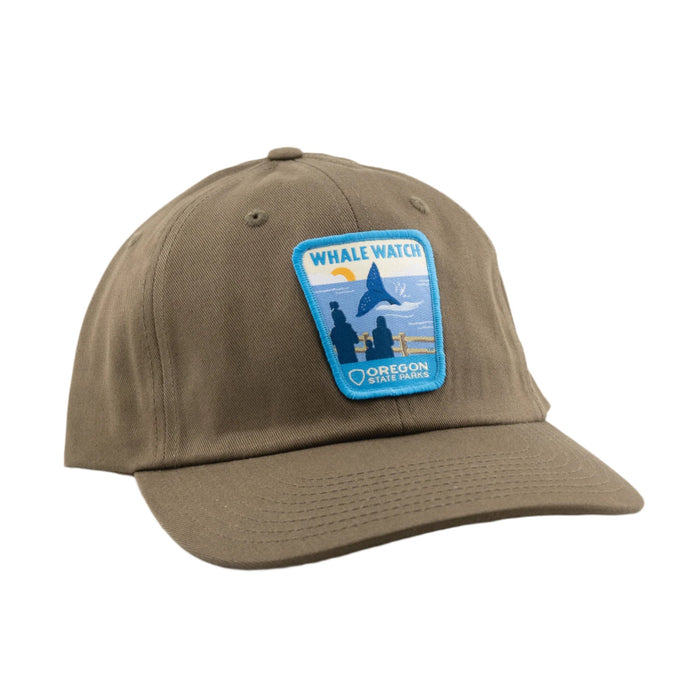 Whale Watch Dad Hat | Patchmarks Oregon State Parks
