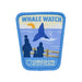 Whale Watch, 2.5" Iron-on Patch | Patchmarks Oregon State Parks