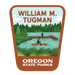 William Tugman, 3.25” Weatherproof Sticker | Patchmarks Oregon State Parks