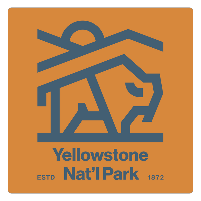 Yellowstone National Park Sticker | Patchmarks Oregon State Parks