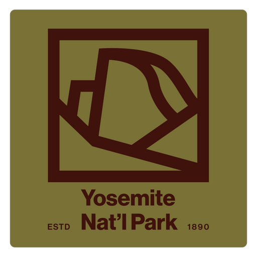 Yosemite National Park Sticker | Patchmarks Oregon State Parks
