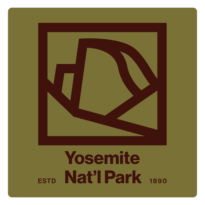 Yosemite National Park Sticker | Patchmarks Oregon State Parks