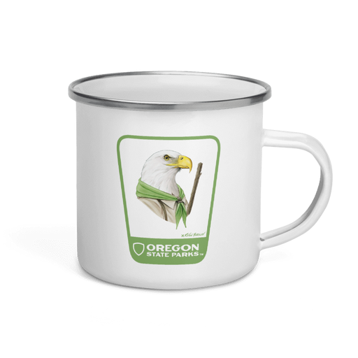 Bald Eagle Mug, 12oz | Patchmarks Oregon State Parks