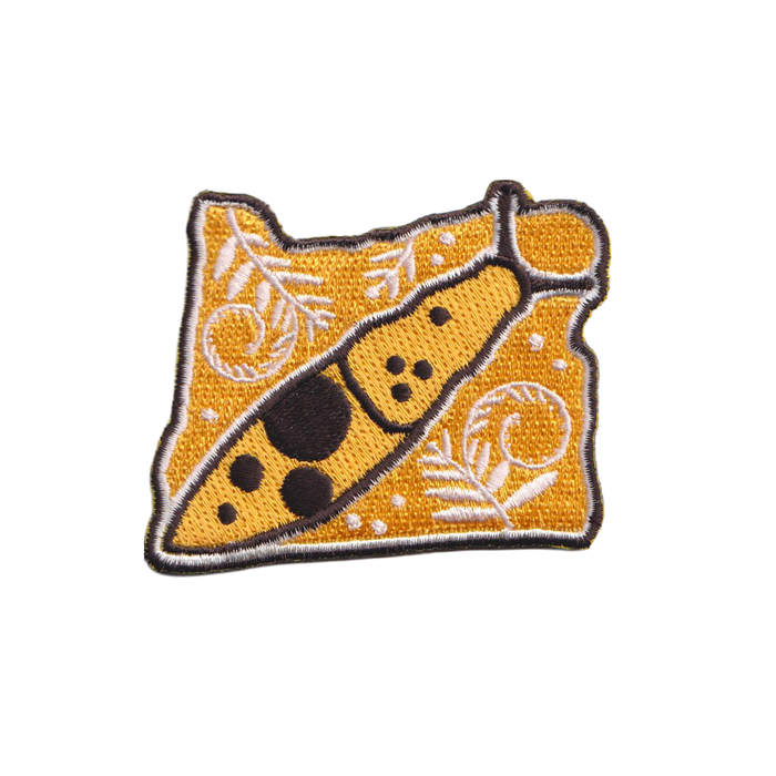 *NEW* Banana Slug - Embroidered Patch | Patchmarks Oregon State Parks