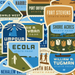 Oregon Parks 4" Sticker Surprise Pack | Patchmarks Oregon State Parks
