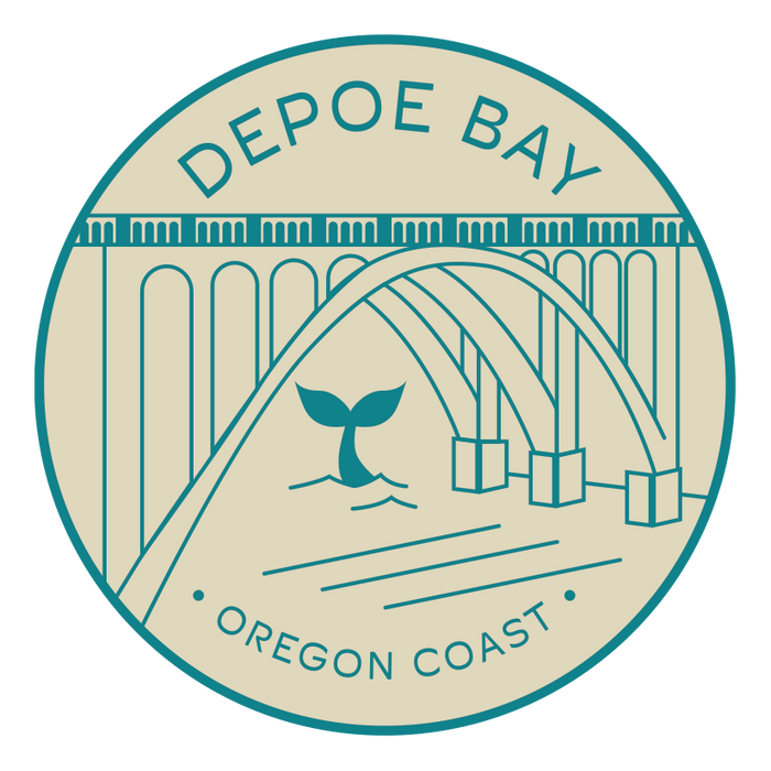 Depoe Bay 3.25" Sticker