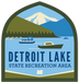 Detroit Lake State Recreation Area Sticker | Patchmarks Oregon State Parks