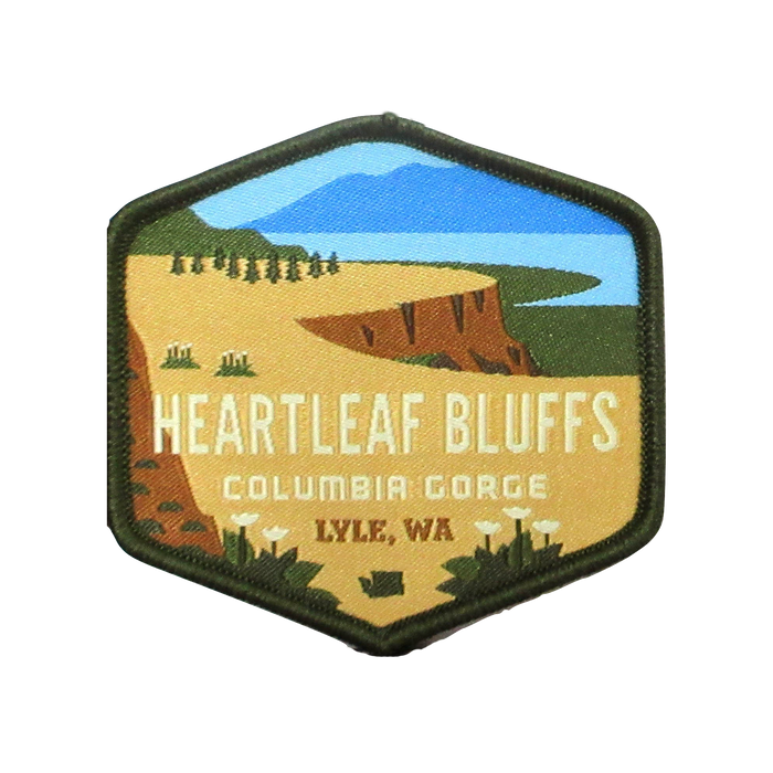 Heartleaf Bluffs 2.5" Patch (NEW!) | Patchmarks Oregon State Parks