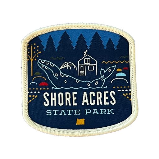 Shore Acres Holiday Patch | Patchmarks Oregon State Parks