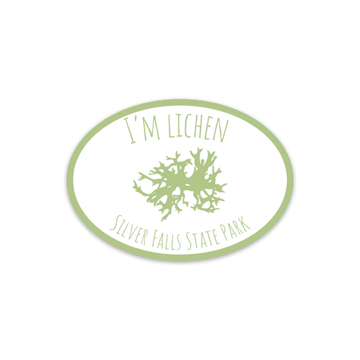 I'm Lichen Silver Falls -  Enamel Pin | Patchmarks Oregon State Parks