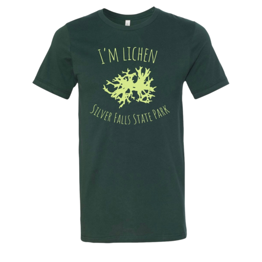 I'm Lichen Silver Falls T-Shirt | Patchmarks Oregon State Parks