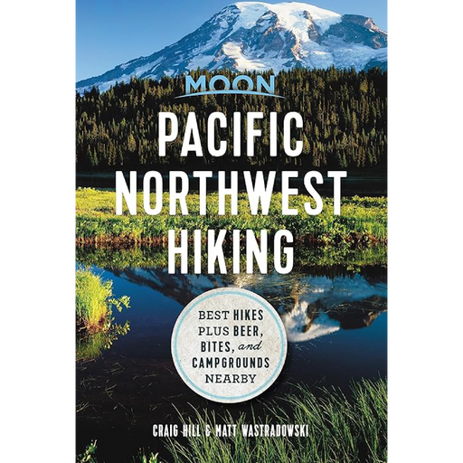 Moon, Pacific Northwest Hiking, by Matt Wastradowski - Autographed Copy | Patchmarks Oregon State