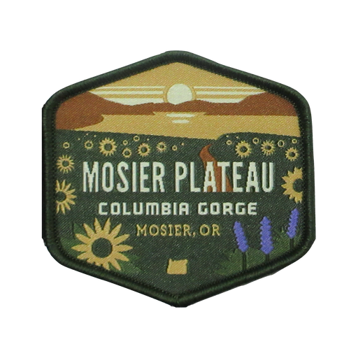Mosier Plateau 2.5" Patch (NEW!) | Patchmarks Oregon State Parks