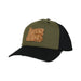 Mushroom - Wood Patch Snapback Hat | Patchmarks Oregon State Parks