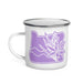 Oregon Elements Camas Lily, Enamel Mug, 12oz | Patchmarks Oregon State Parks