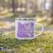 Oregon Elements Camas Lily, Enamel Mug, 12oz | Patchmarks Oregon State Parks