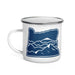 Oregon Elements Mountains, Enamel Mug, 12oz | Patchmarks Oregon State Parks