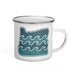 Oregon Elements Water Ways, Enamel Mug, 12oz | Patchmarks Oregon State Parks
