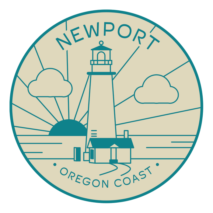Newport 3.25" Sticker