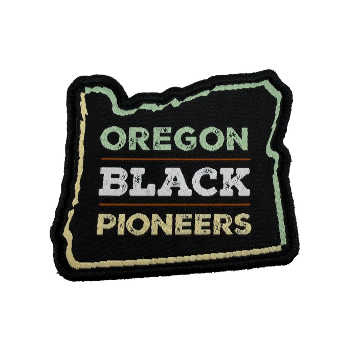 Oregon Black Pioneers Iron-on Patch