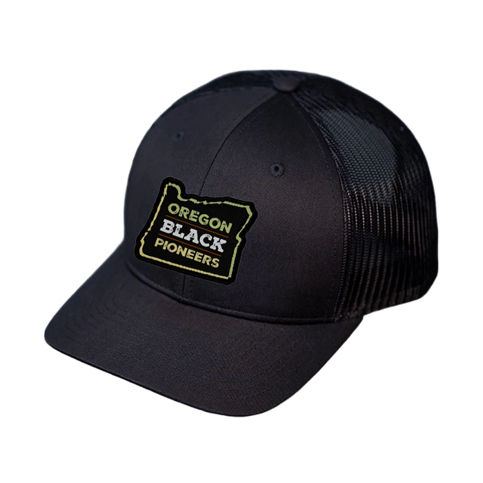 Oregon Black Pioneers - Black Trucker Hat