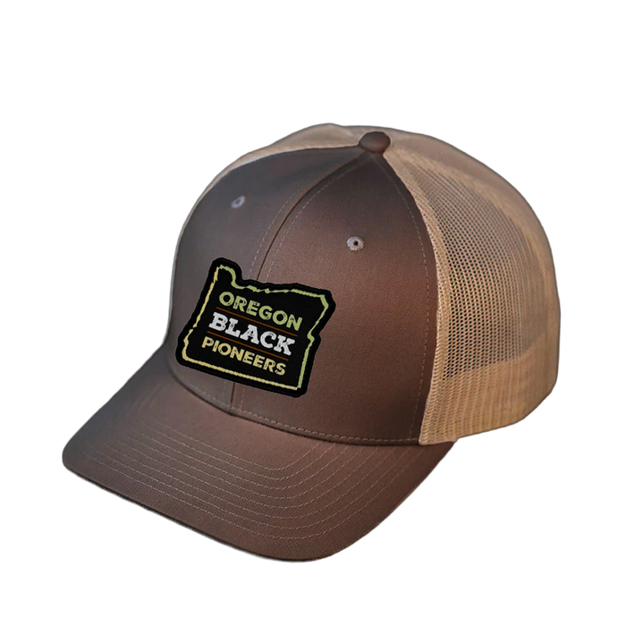 Oregon Black Pioneers - Brown Trucker Hat