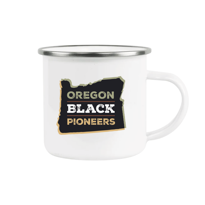 Oregon Black Pioneers Enamel Mug